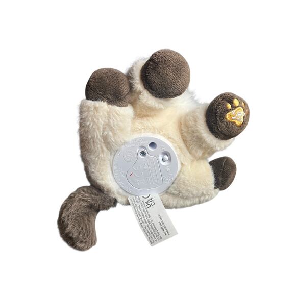 Zuru Pets Alive 6in Smitten Kittens Siamese Cat Mooloo Interactive Plush Works - Picture 5 of 7